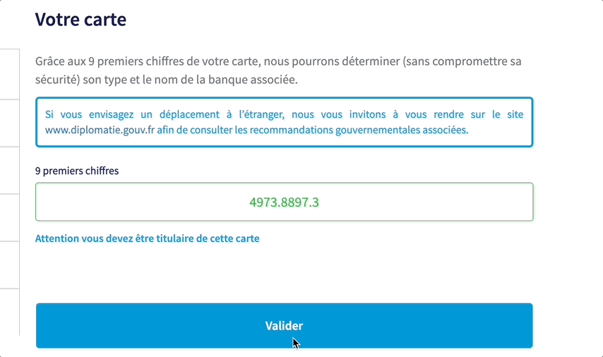 obtenir une attestation d'assurance voyage avec sa carte visa