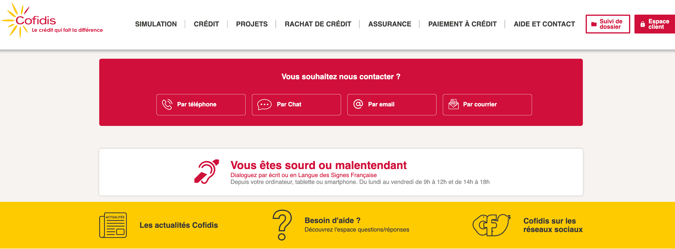 contact cofidis