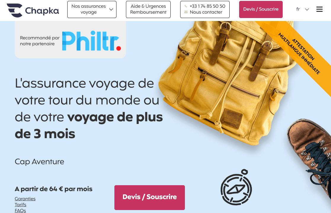 code promo cap aventure