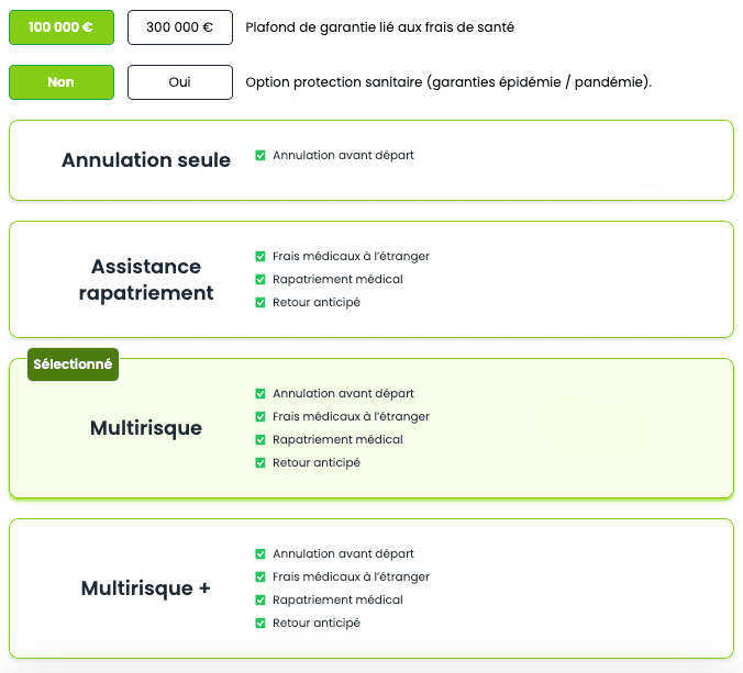 devis en ligne assurance voyage groupe assurever