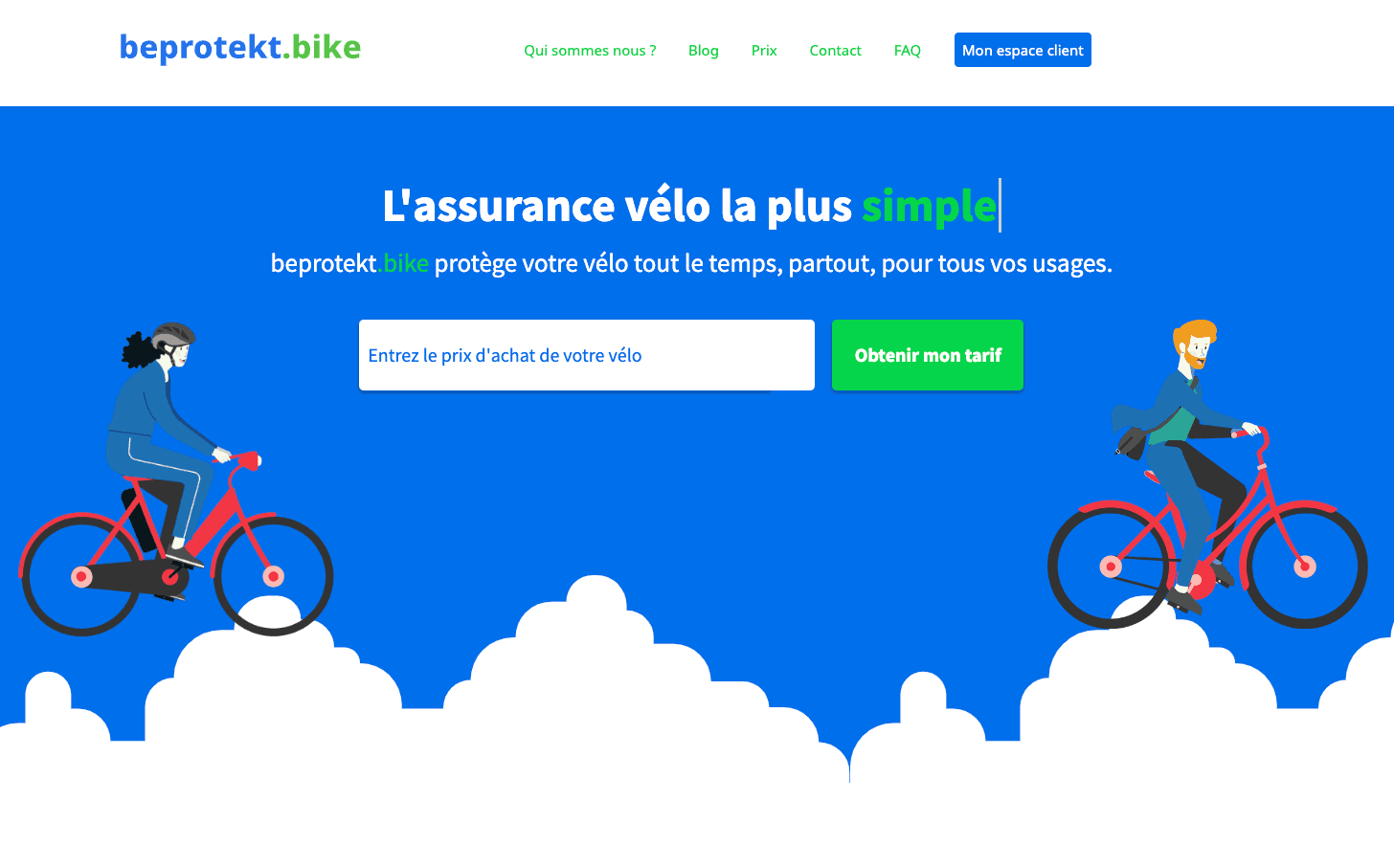 beprotekt bike assurance vélo